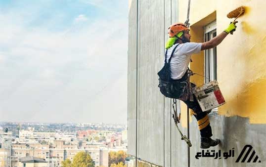رنگ‌ آمیزی نمای ساختمان