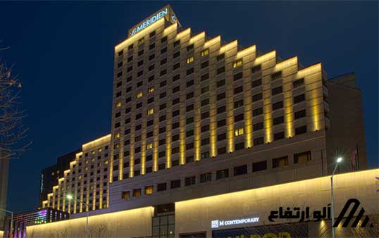 نورپردازی نمای ساختمان